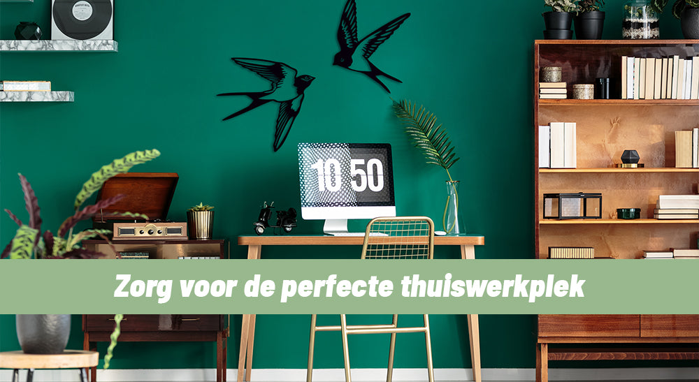 Creëer een productief en sfeervol thuiskantoor