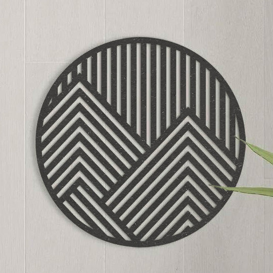 Wanddecoratie | Geometrisch 9 rond