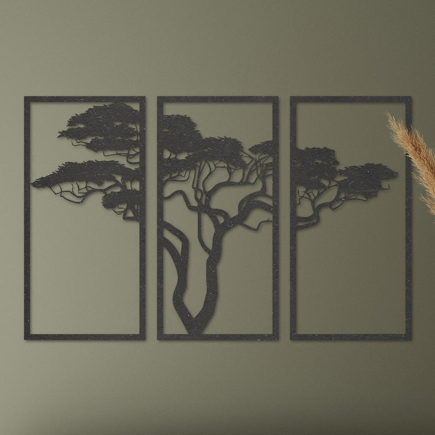 Wanddecoratie | Acaciaboom 3-luik