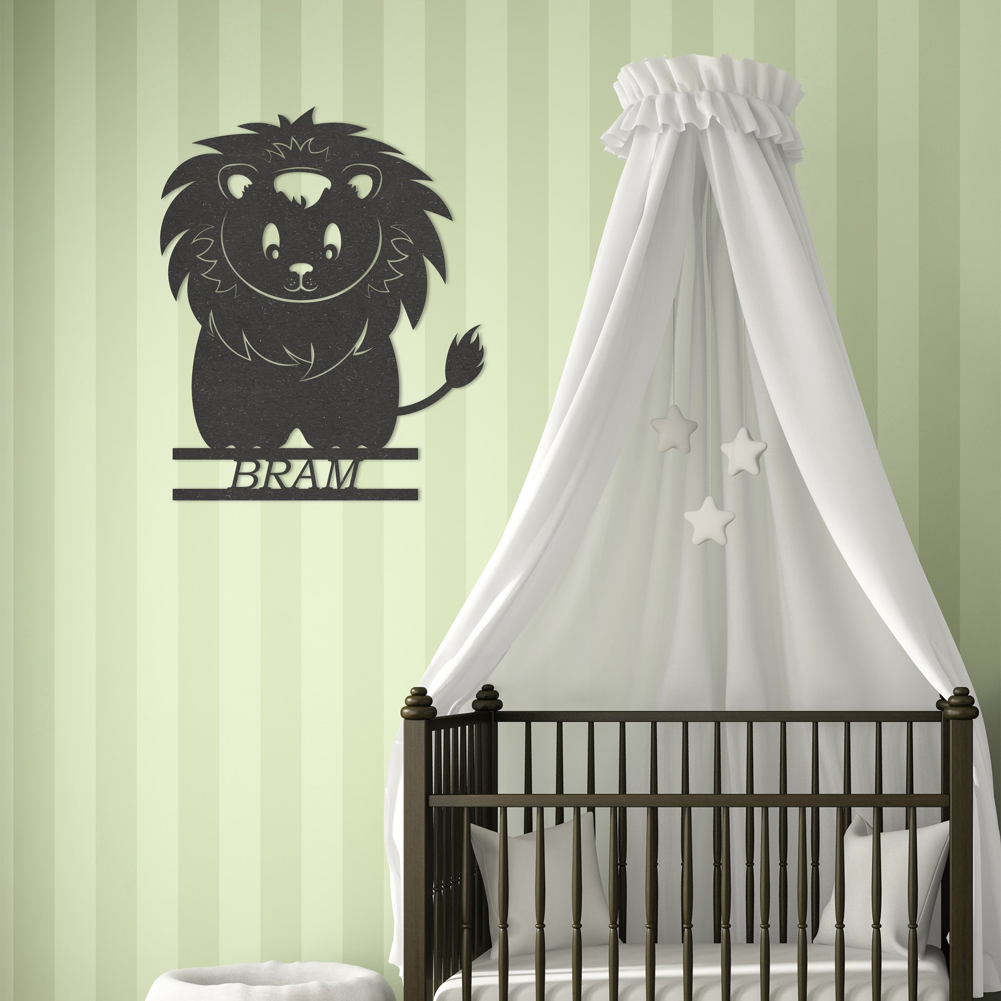 Wanddecoratie kinderen | Leeuwtje