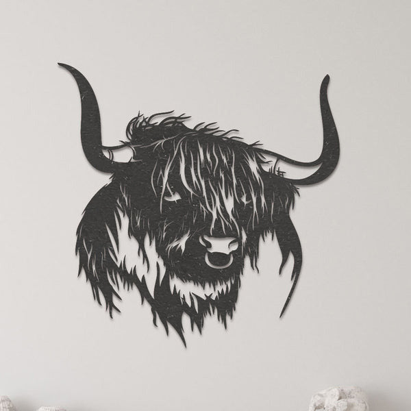 Wanddecoratie dieren | Buffel