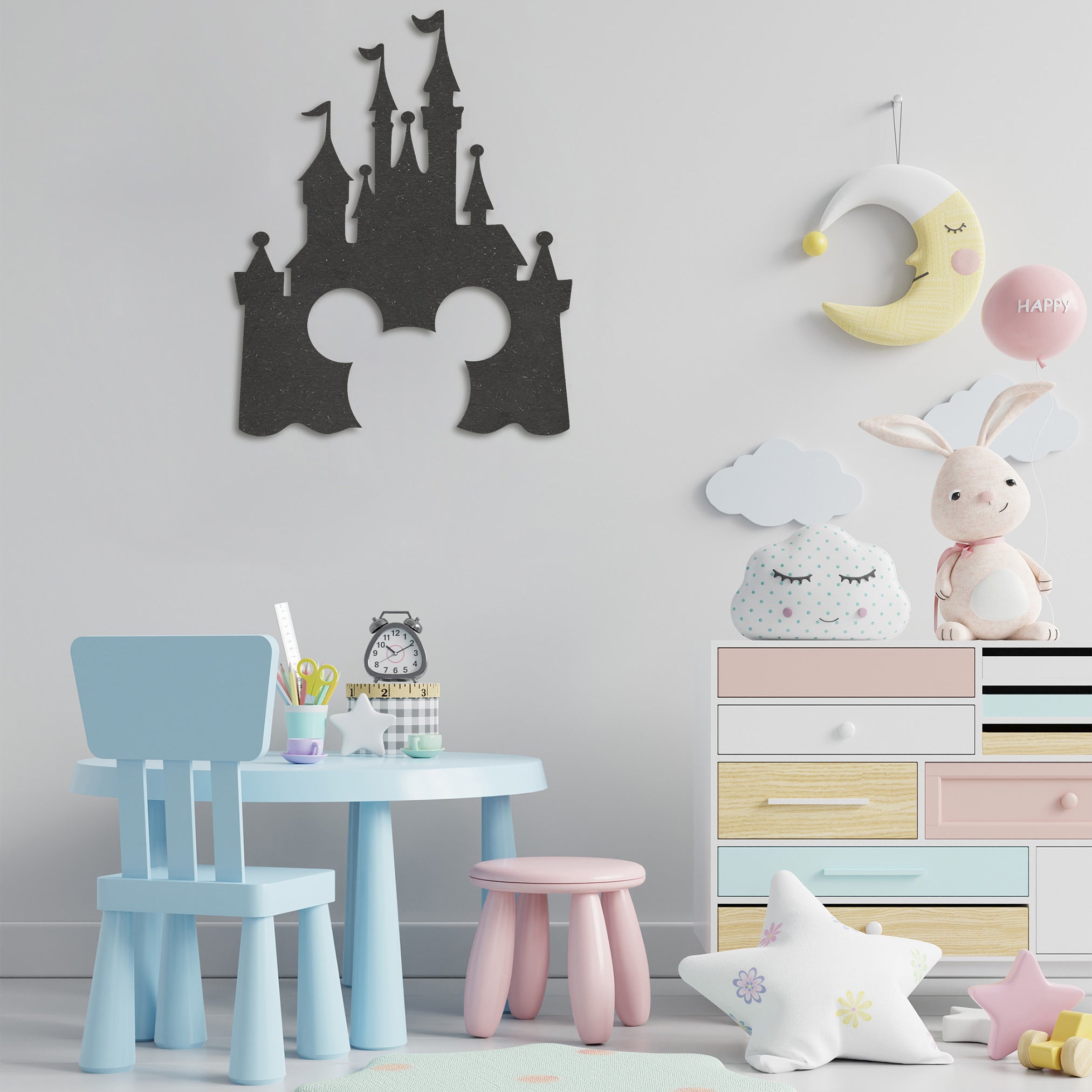 Wanddecoratie | Disney kasteel