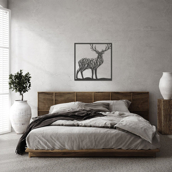 Wanddecoratie dieren | Hert van takken