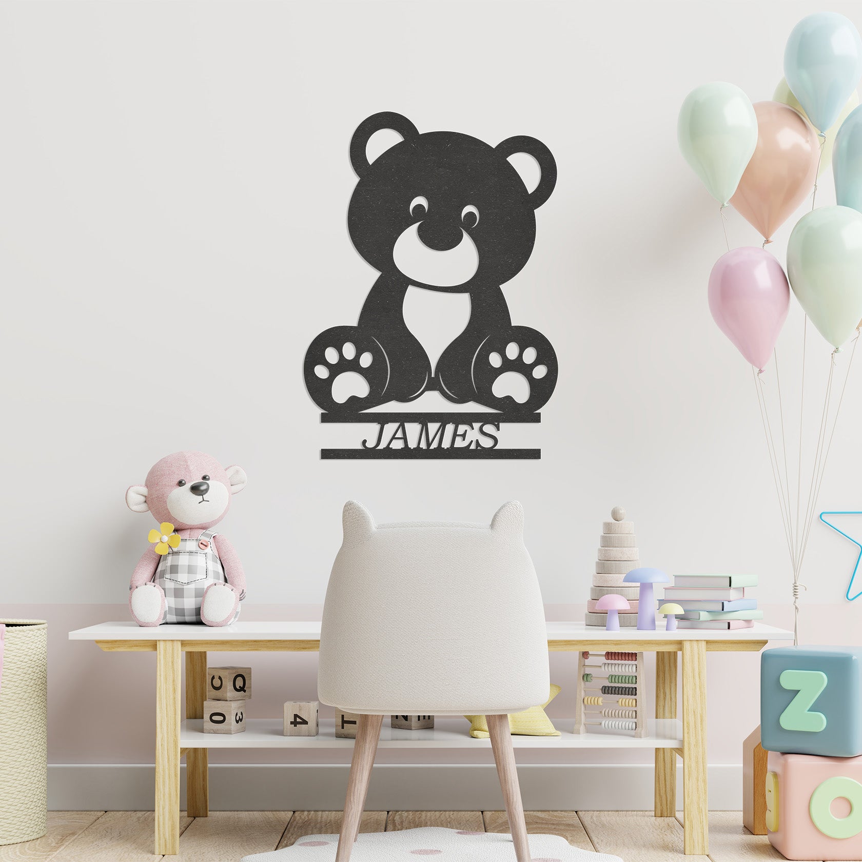 Wanddecoratie kinderen | Beertje