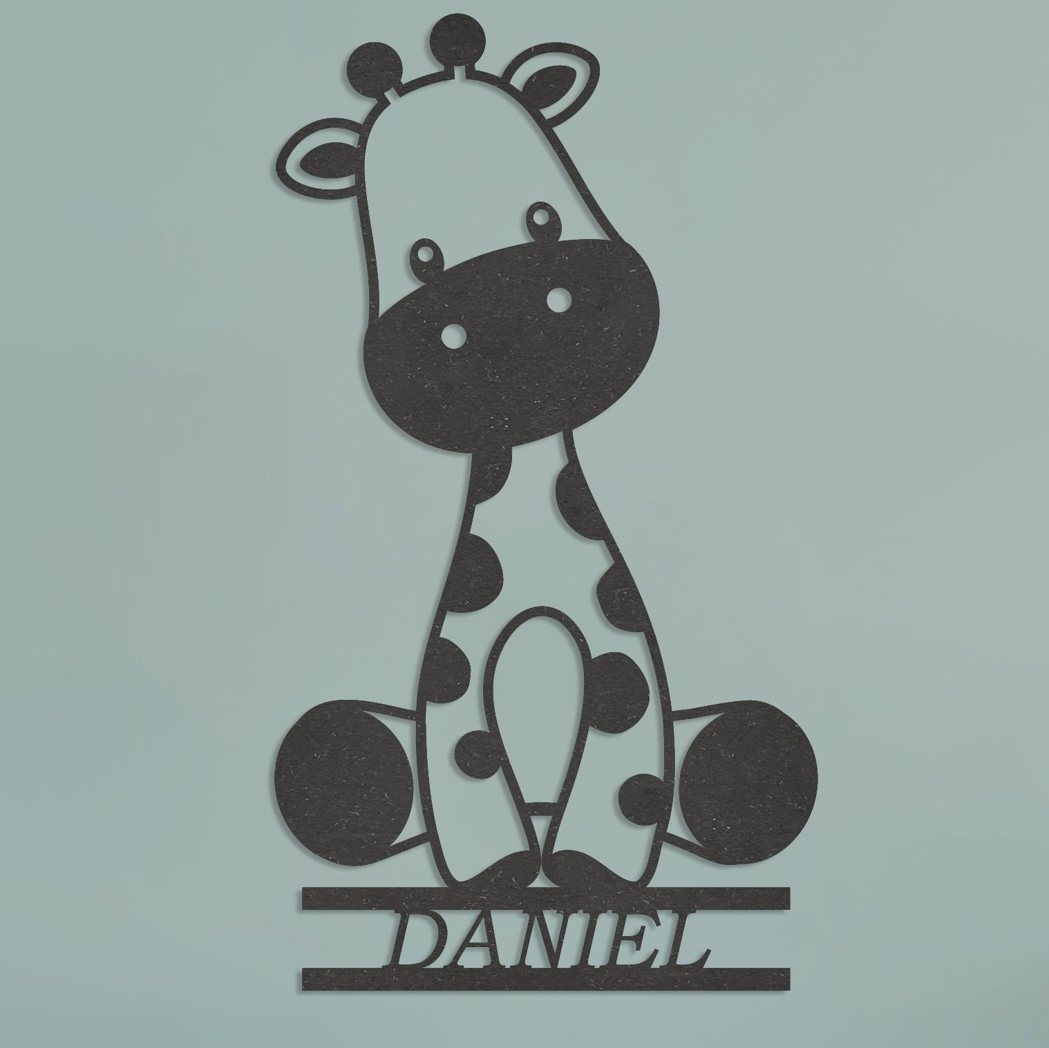 Wanddecoratie kinderen | Giraffe