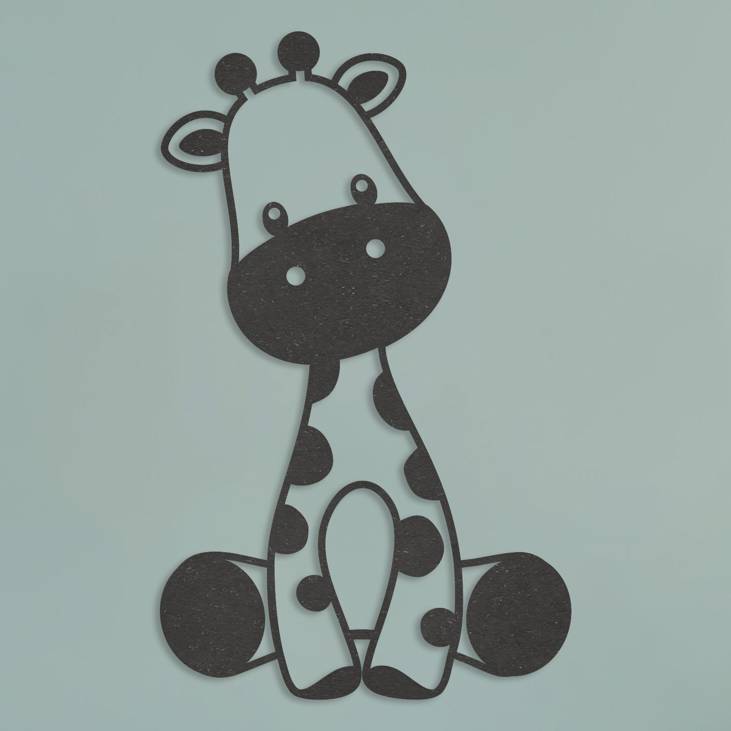 Wanddecoratie kinderen | Giraffe