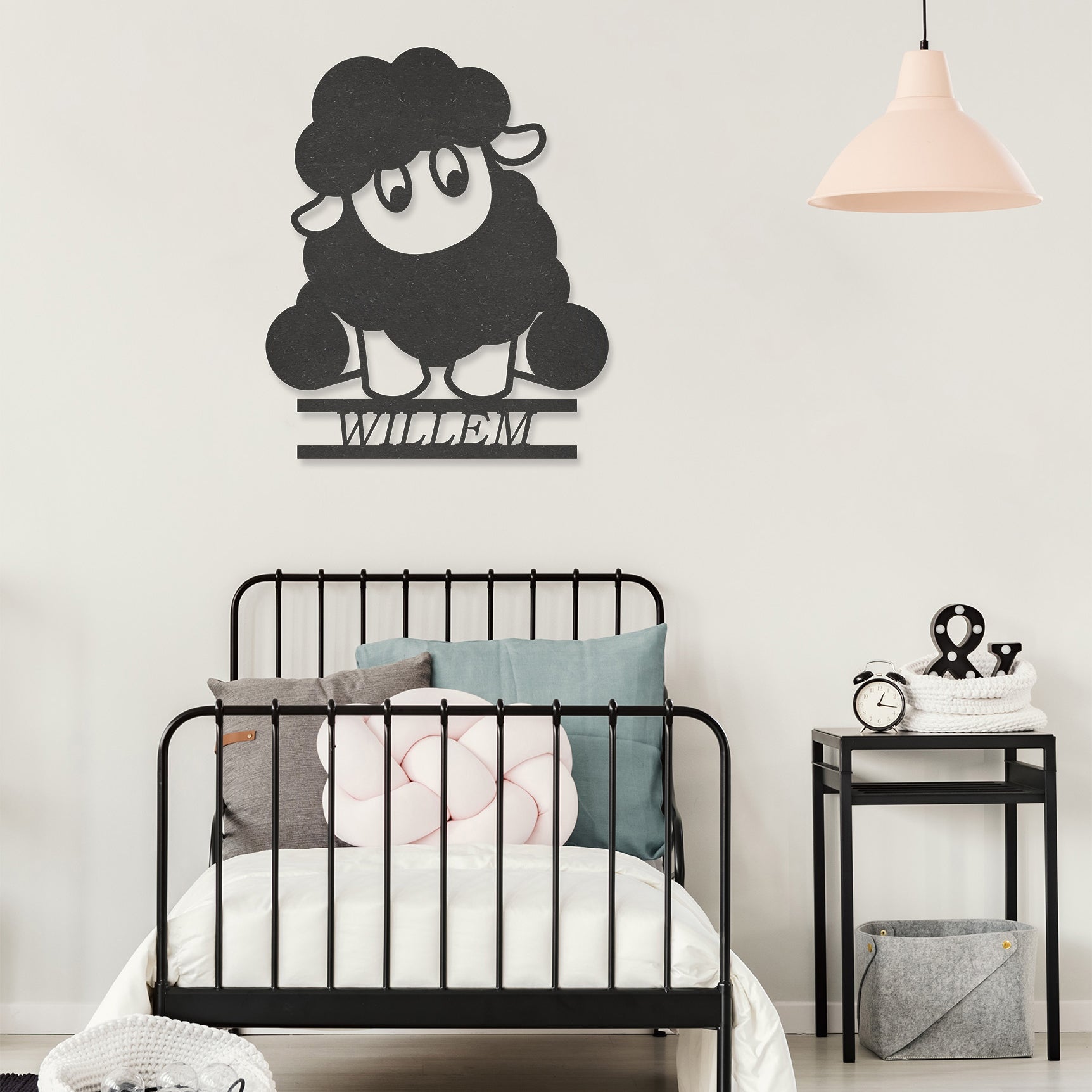 Wanddecoratie kinderen | Schaap