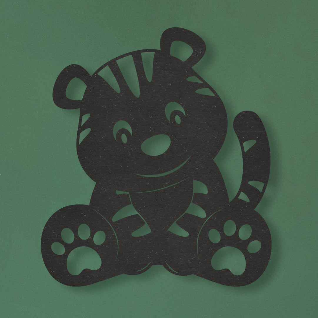 Wanddecoratie kinderen | Tijgertje