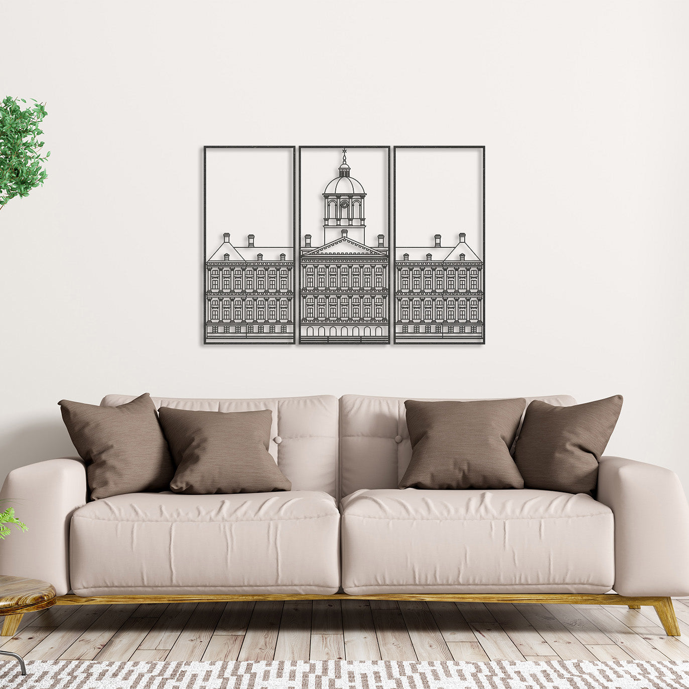 Wanddecoratie | Paleis op de Dam