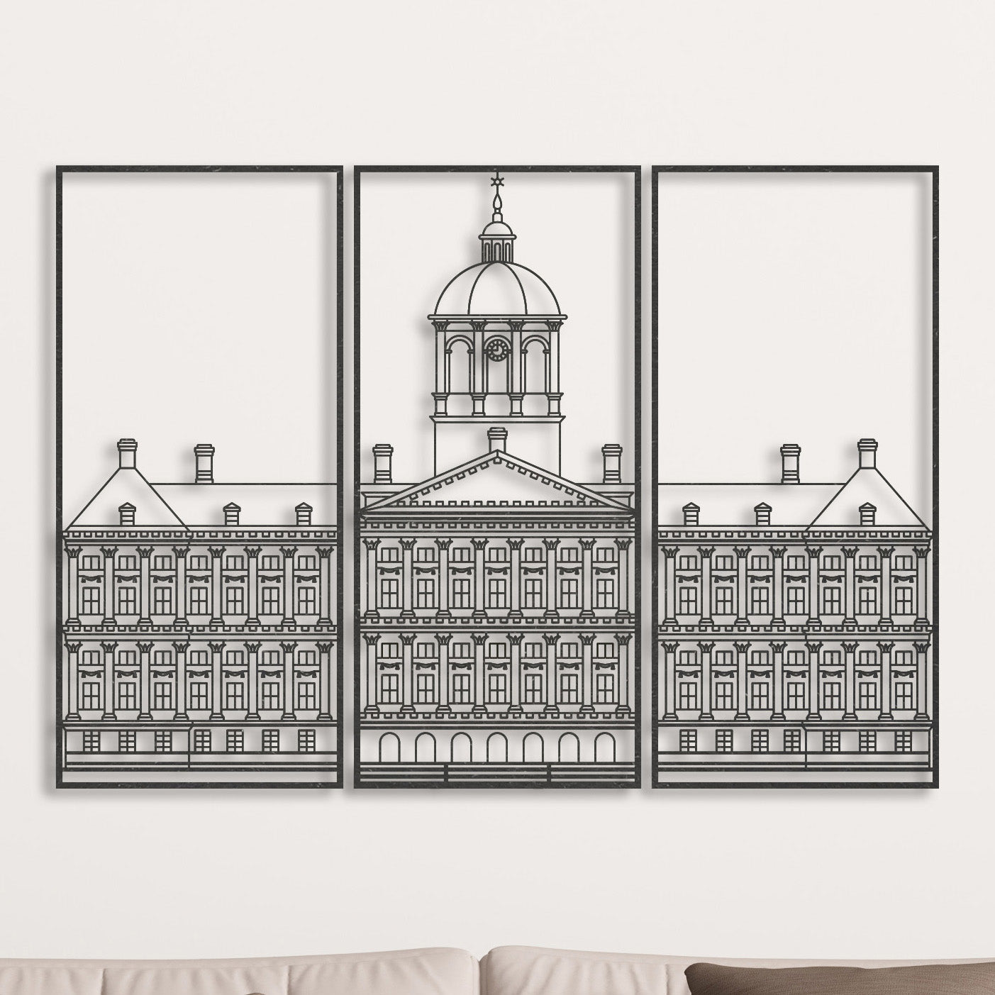 Wanddecoratie | Paleis op de Dam