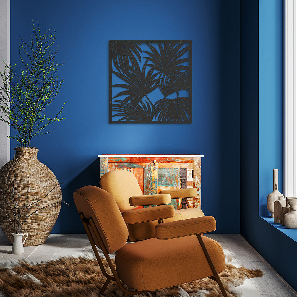 Wanddecoratie | Palmblad in frame