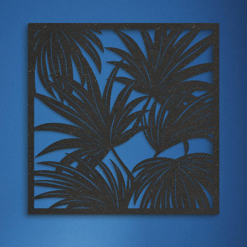 Wanddecoratie | Palmblad in frame