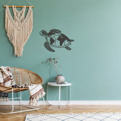 Wanddecoratie dieren | Schildpad