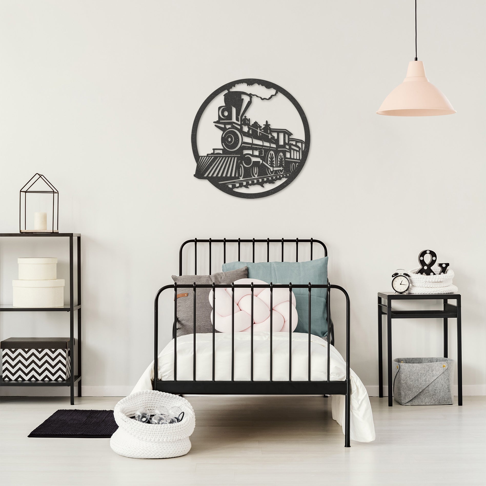 Wanddecoratie | Stoomtrein