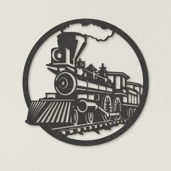 Wanddecoratie | Stoomtrein