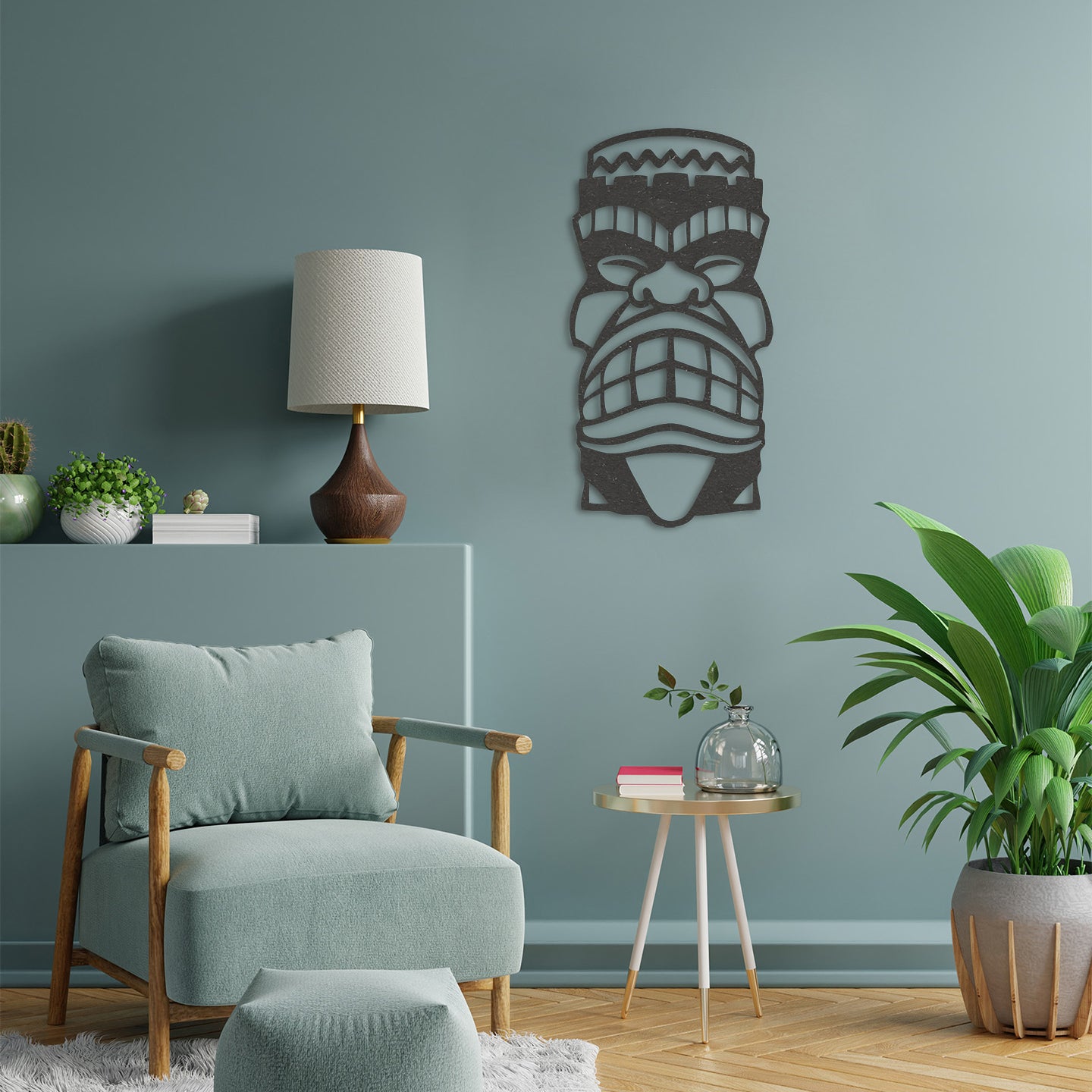 Wanddecoratie | Tiki masker