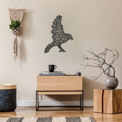 Wanddecoratie dieren | Vogel van takken