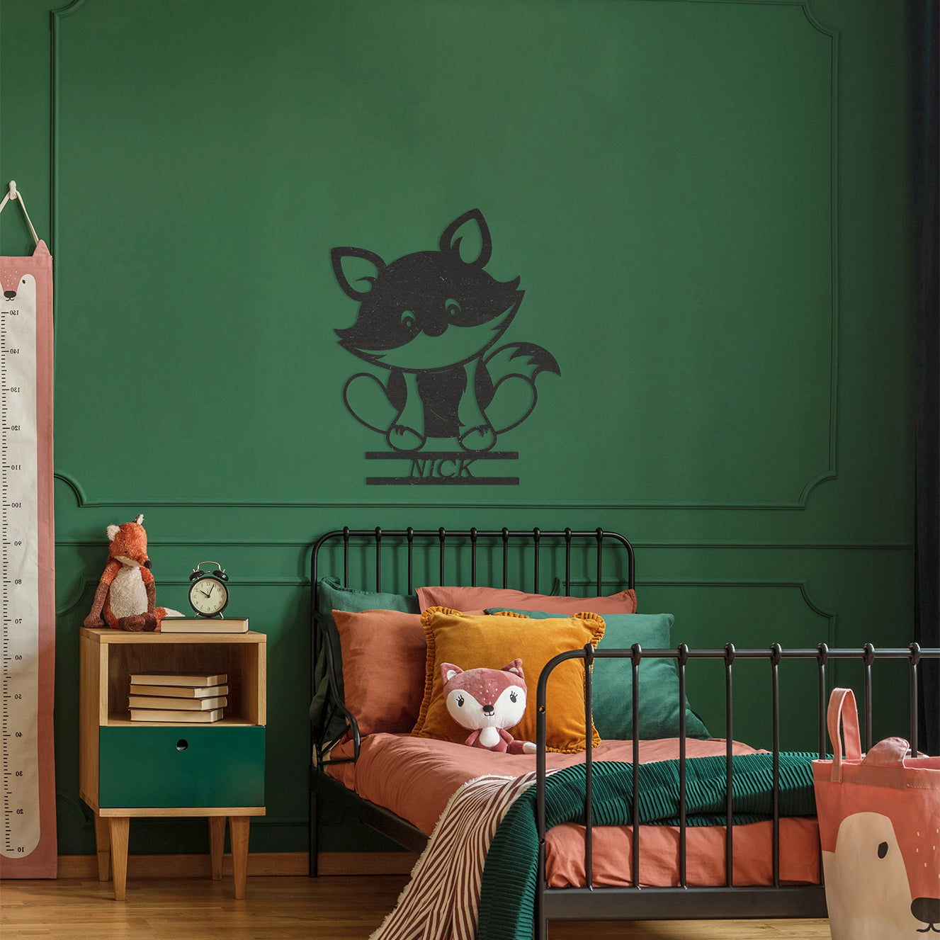 Wanddecoratie kinderen | Vos
