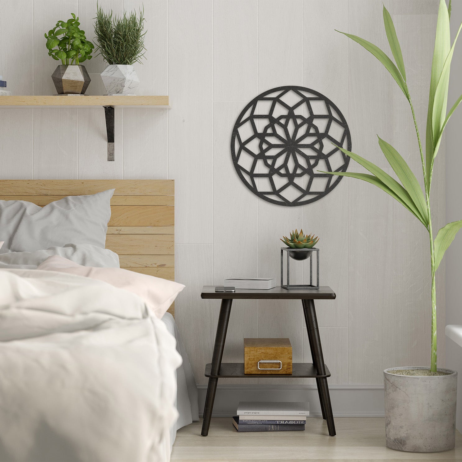 Wanddecoratie | Geometrisch 1 rond