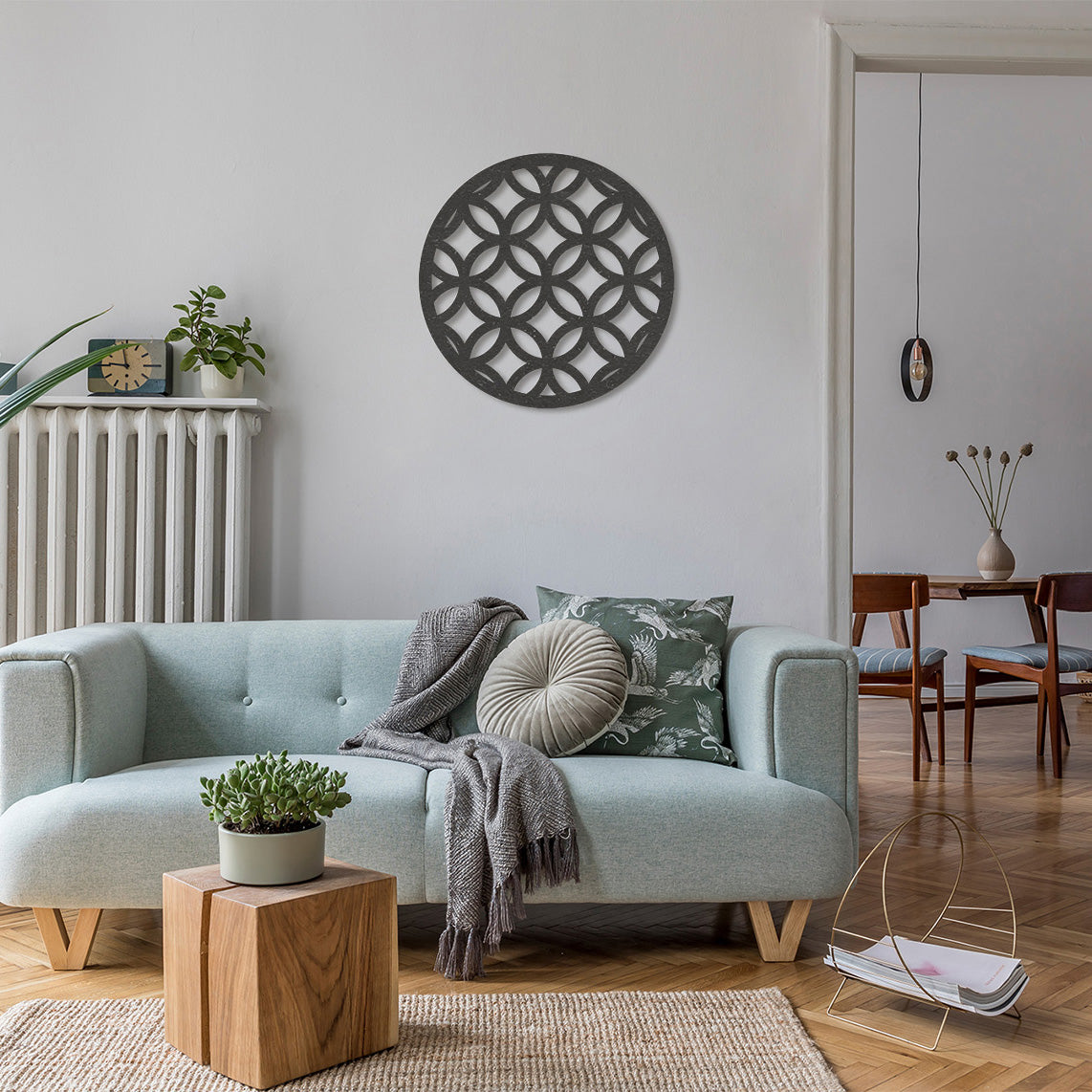 Wanddecoratie | Geometrisch 2 rond