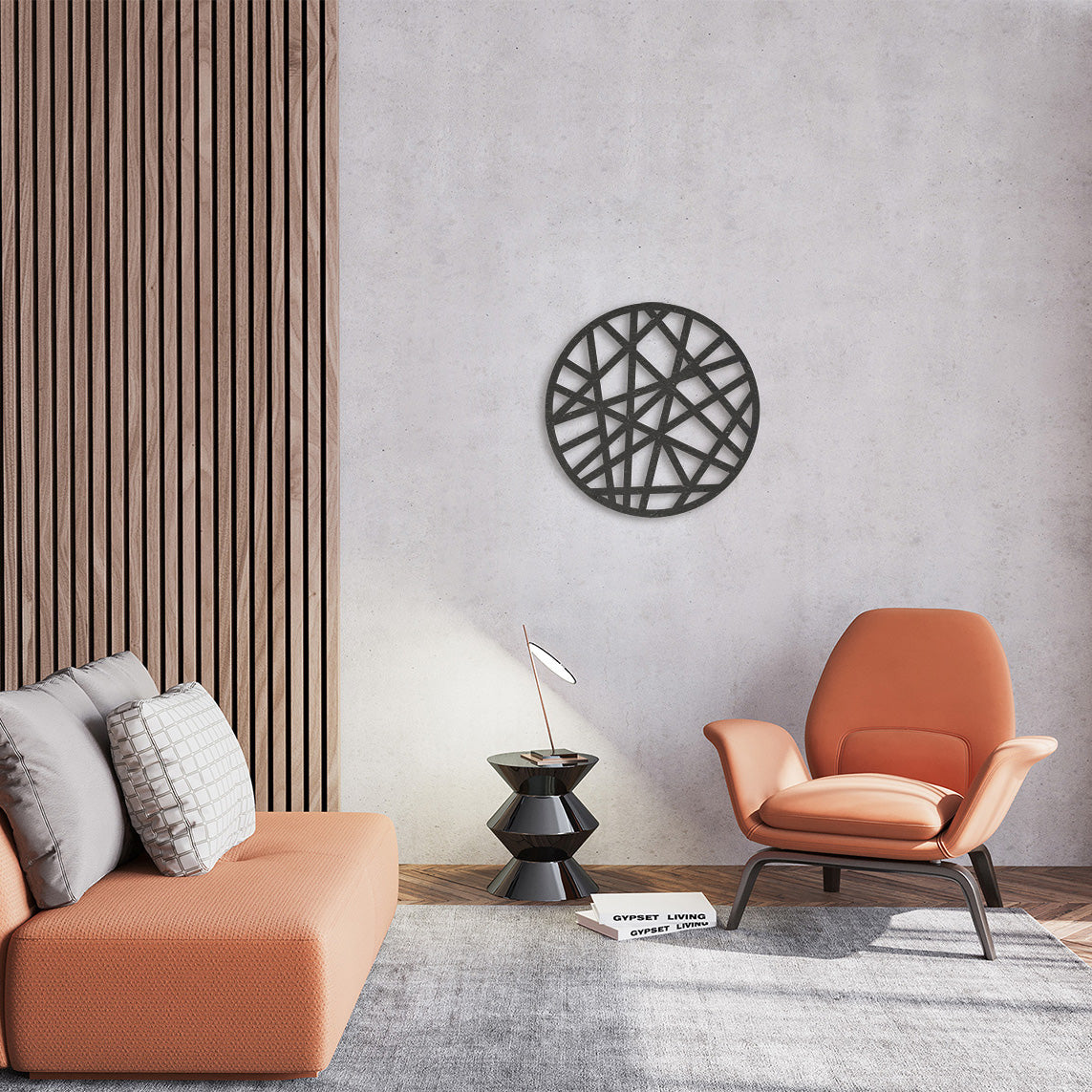 Wanddecoratie | Geometrisch 3 rond