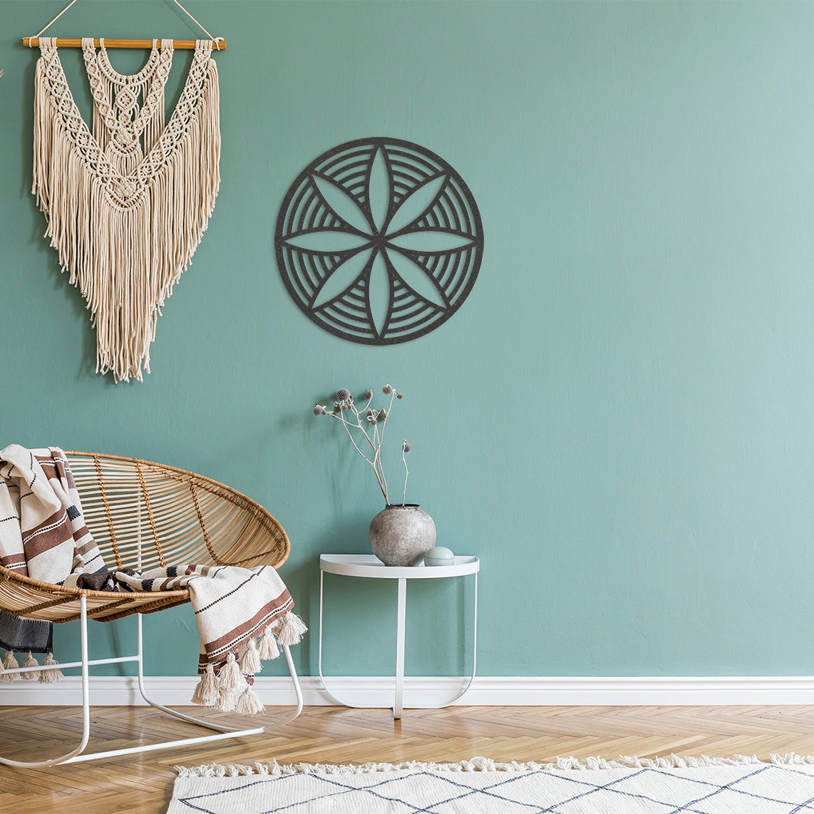 Wanddecoratie | Geometrisch 4 rond