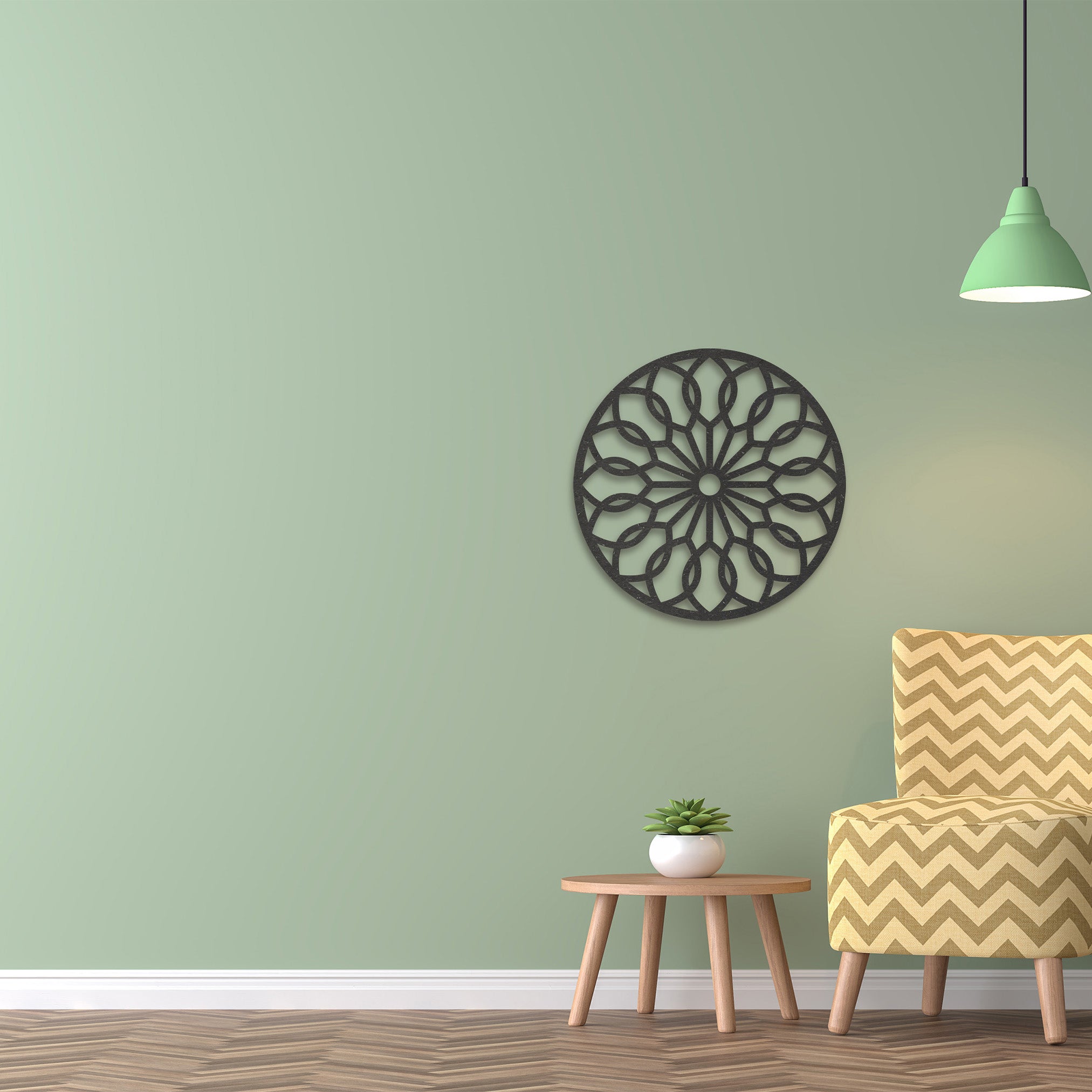 Wanddecoratie | Geometrisch 5 rond