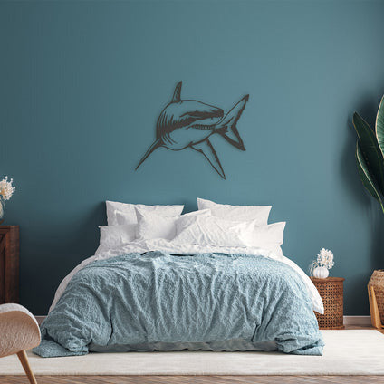 Wanddecoratie dieren | Shark
