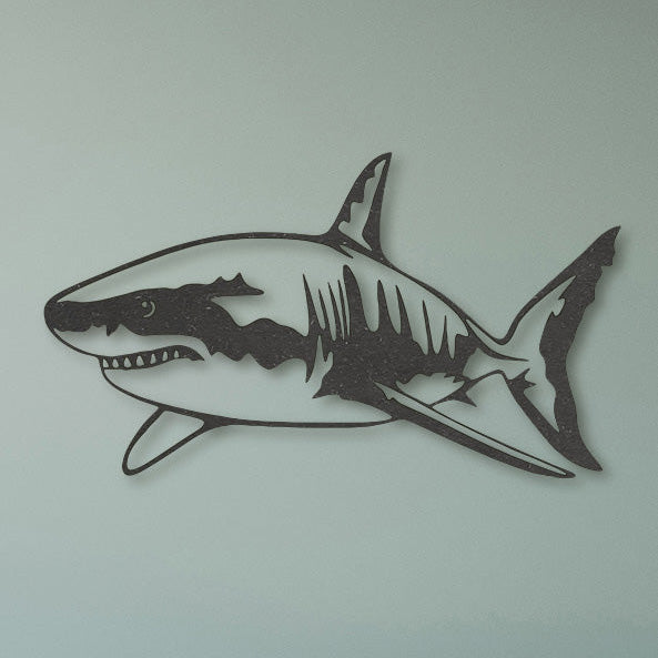Wanddecoratie dieren | Shark