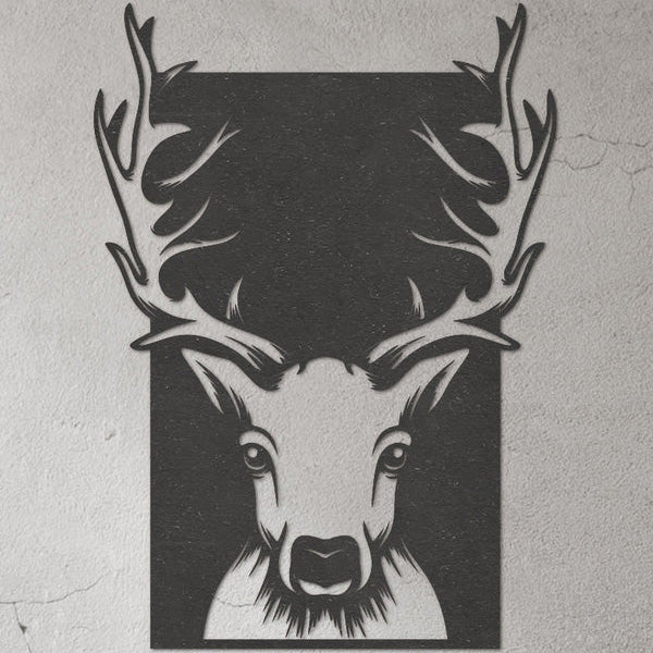 Wanddecoratie dieren | Hert