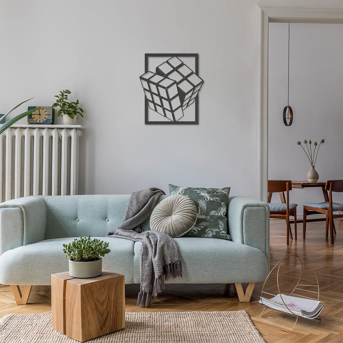 Wanddecoratie | Kubus