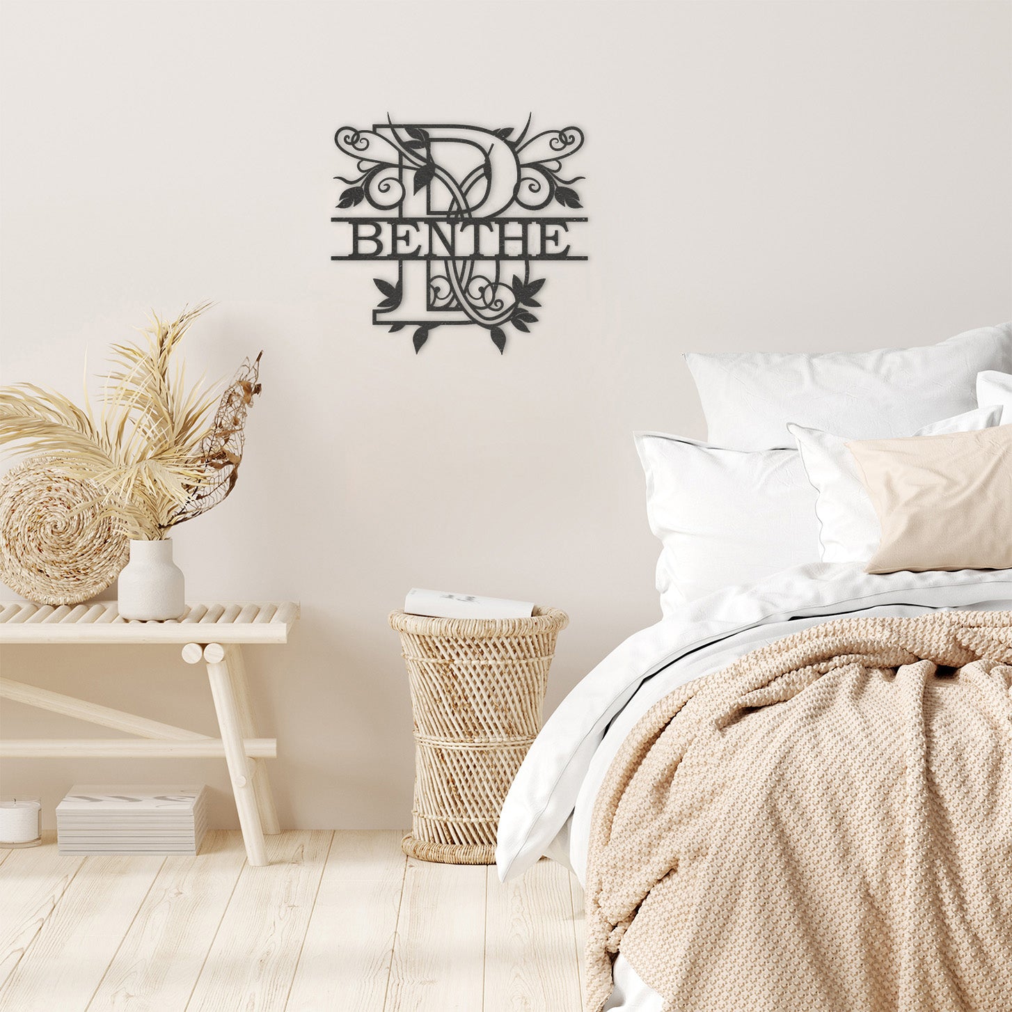 Wanddecoratie | Gepersonaliseerde letters A t/m Z