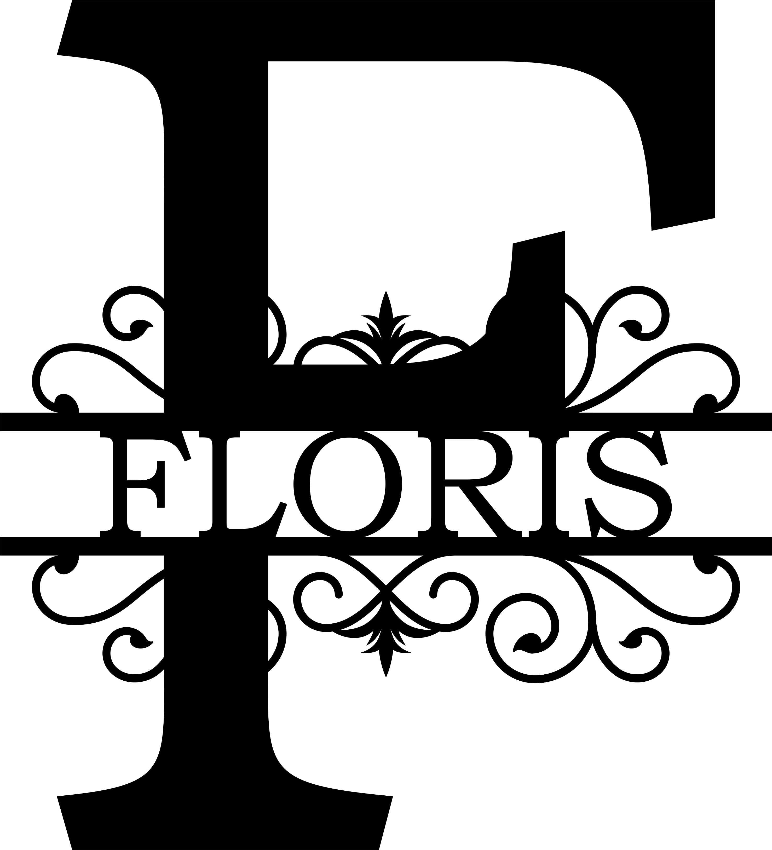 Wanddecoratie | Gepersonaliseerde letters A t/m Z - UniekAanJeMuur.nl