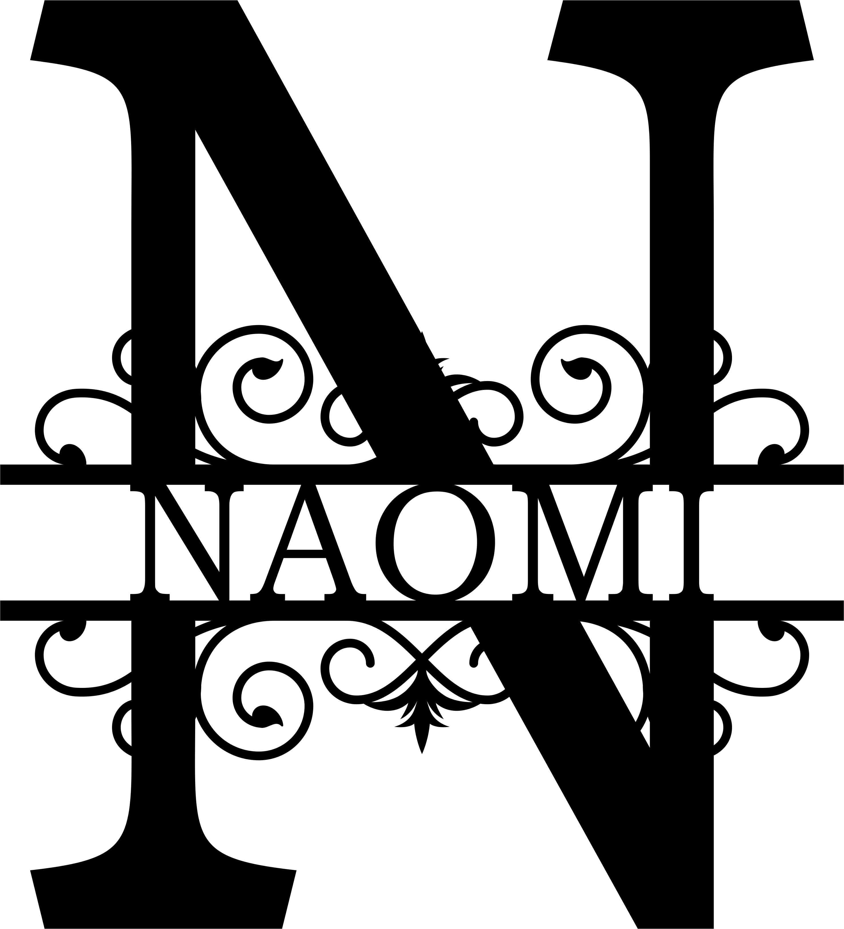 Wanddecoratie | Gepersonaliseerde letters A t/m Z - UniekAanJeMuur.nl