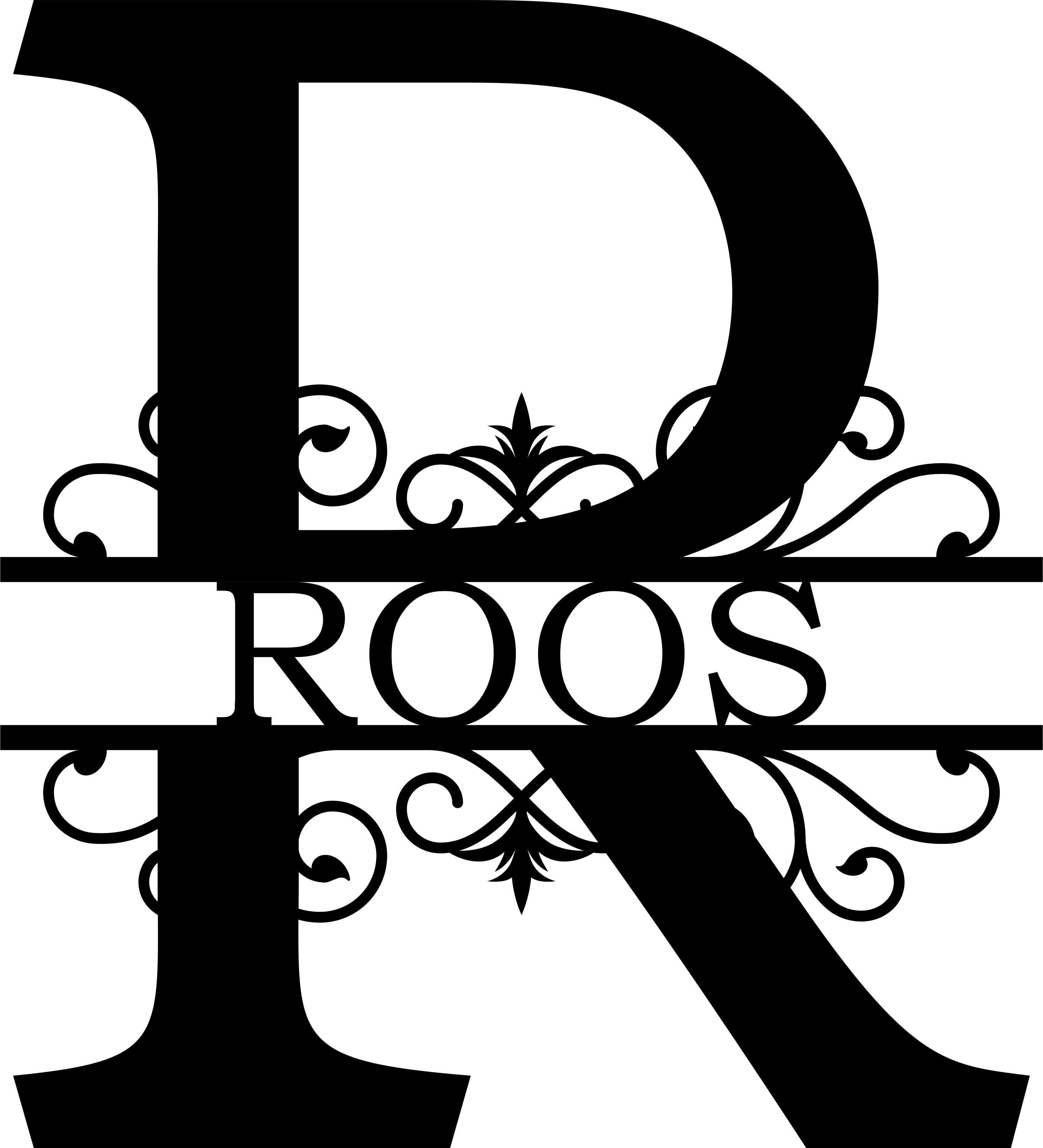 Wanddecoratie | Gepersonaliseerde letters A t/m Z - UniekAanJeMuur.nl