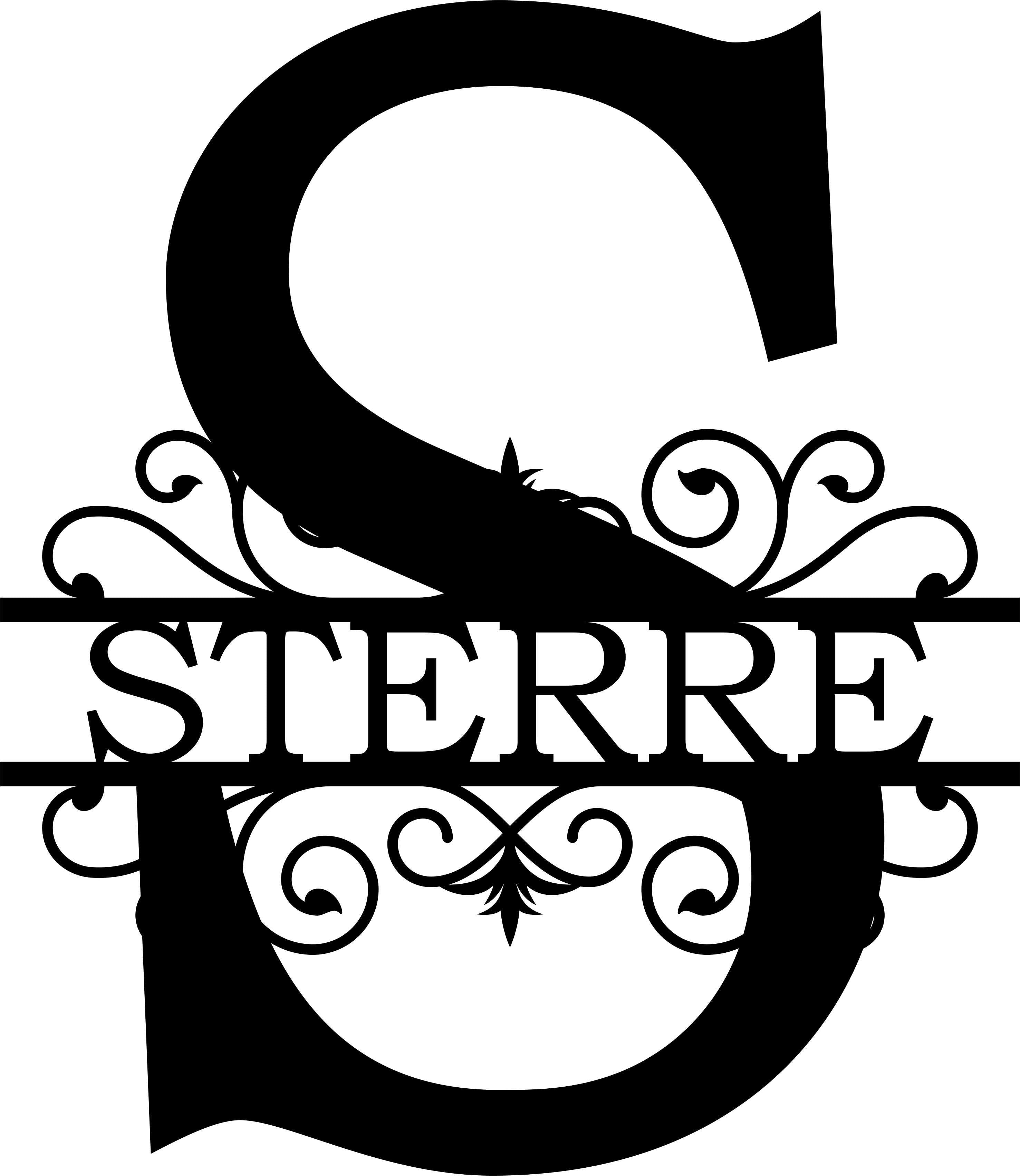 Wanddecoratie | Gepersonaliseerde letters A t/m Z - UniekAanJeMuur.nl