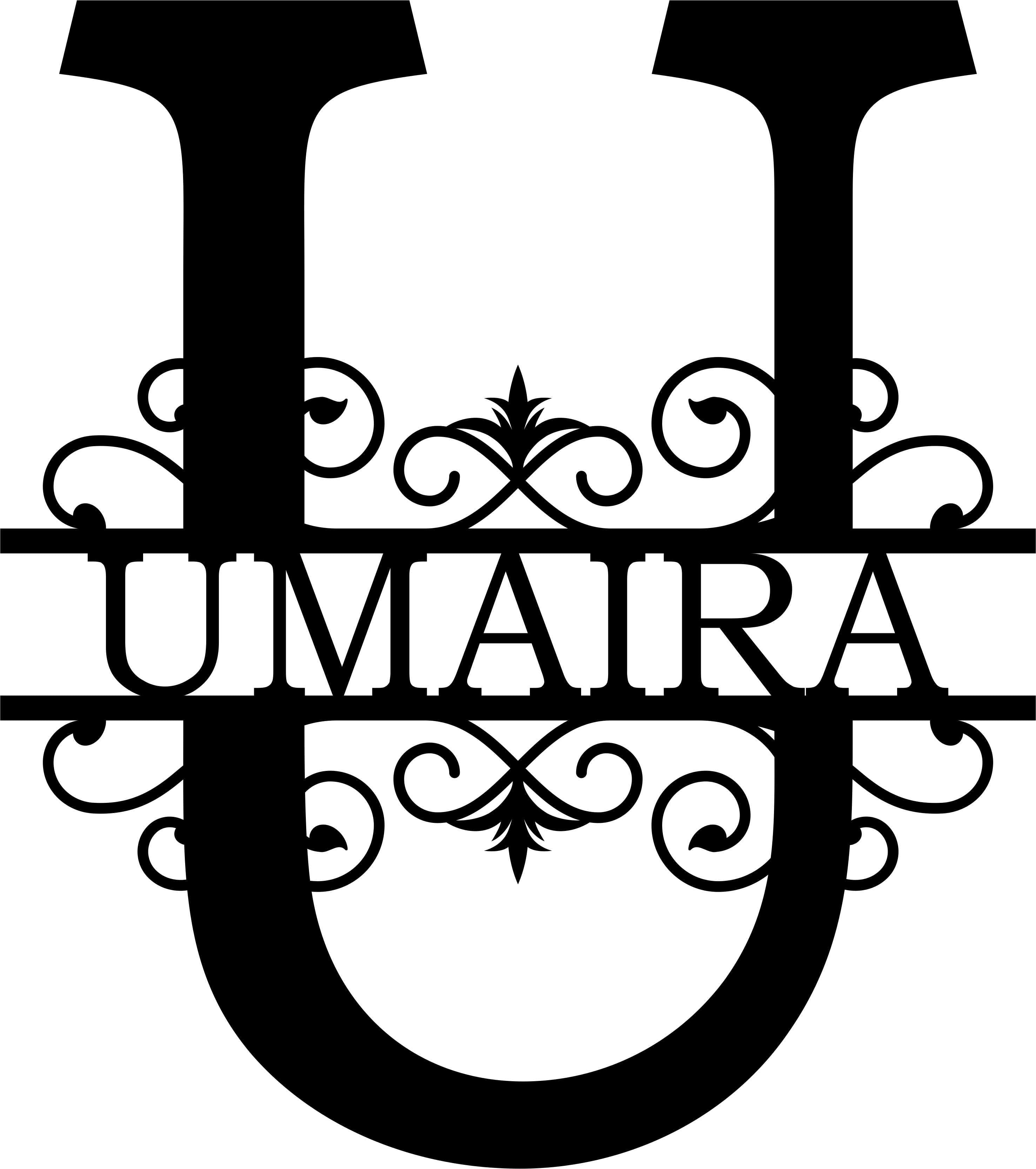 Wanddecoratie | Gepersonaliseerde letters A t/m Z - UniekAanJeMuur.nl