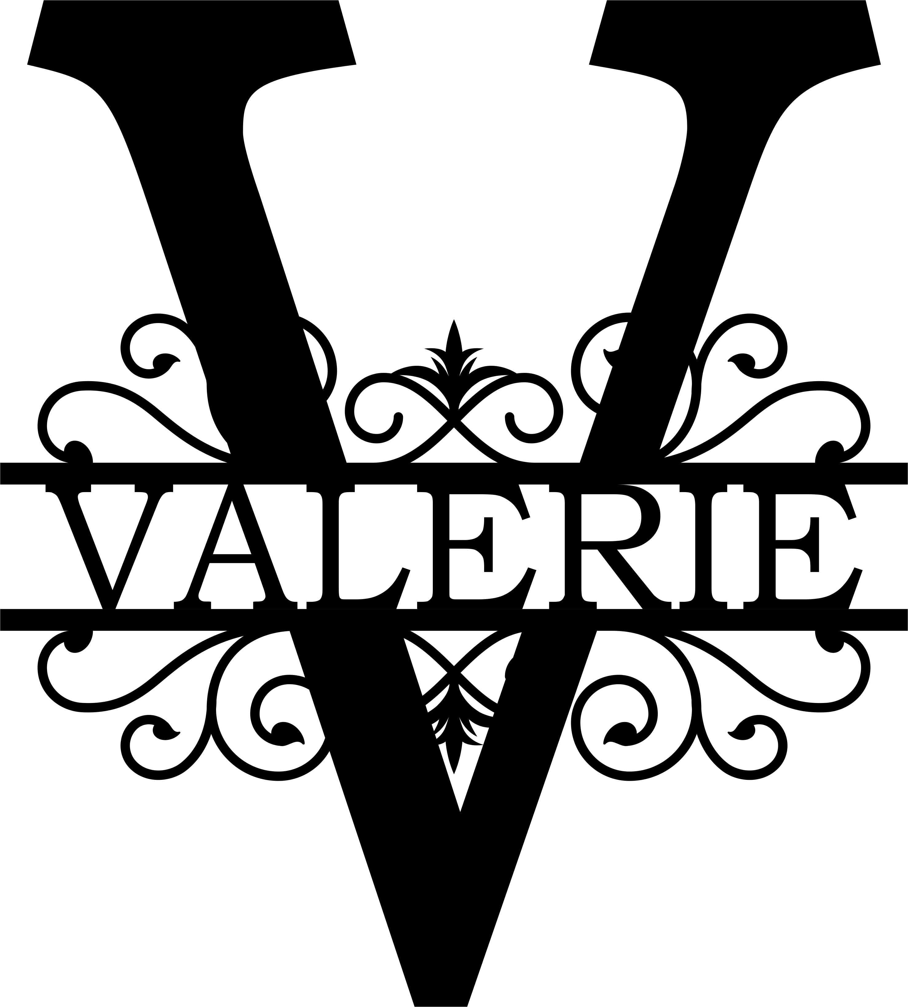 Wanddecoratie | Gepersonaliseerde letters A t/m Z - UniekAanJeMuur.nl