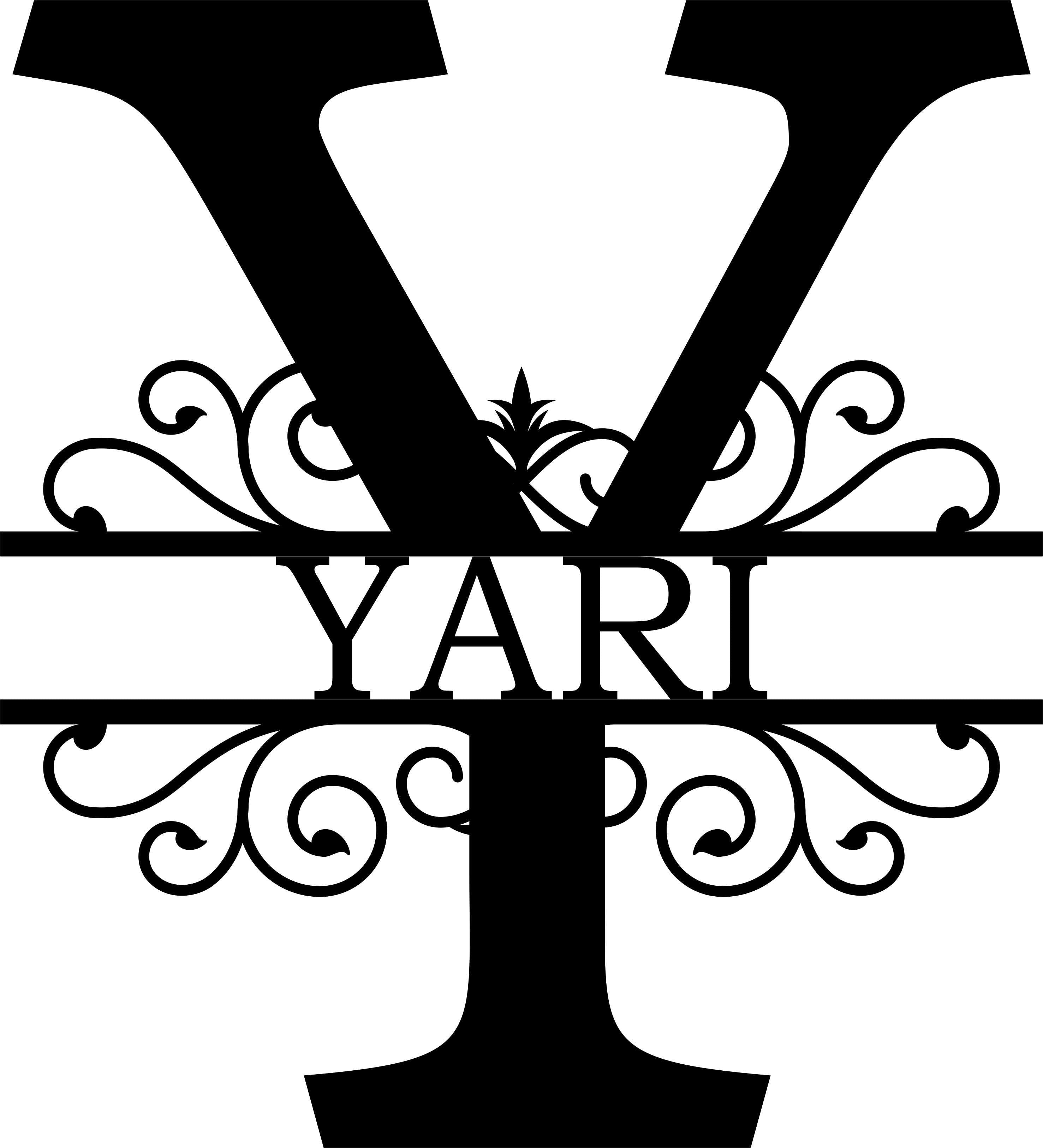 Wanddecoratie | Gepersonaliseerde letters A t/m Z - UniekAanJeMuur.nl