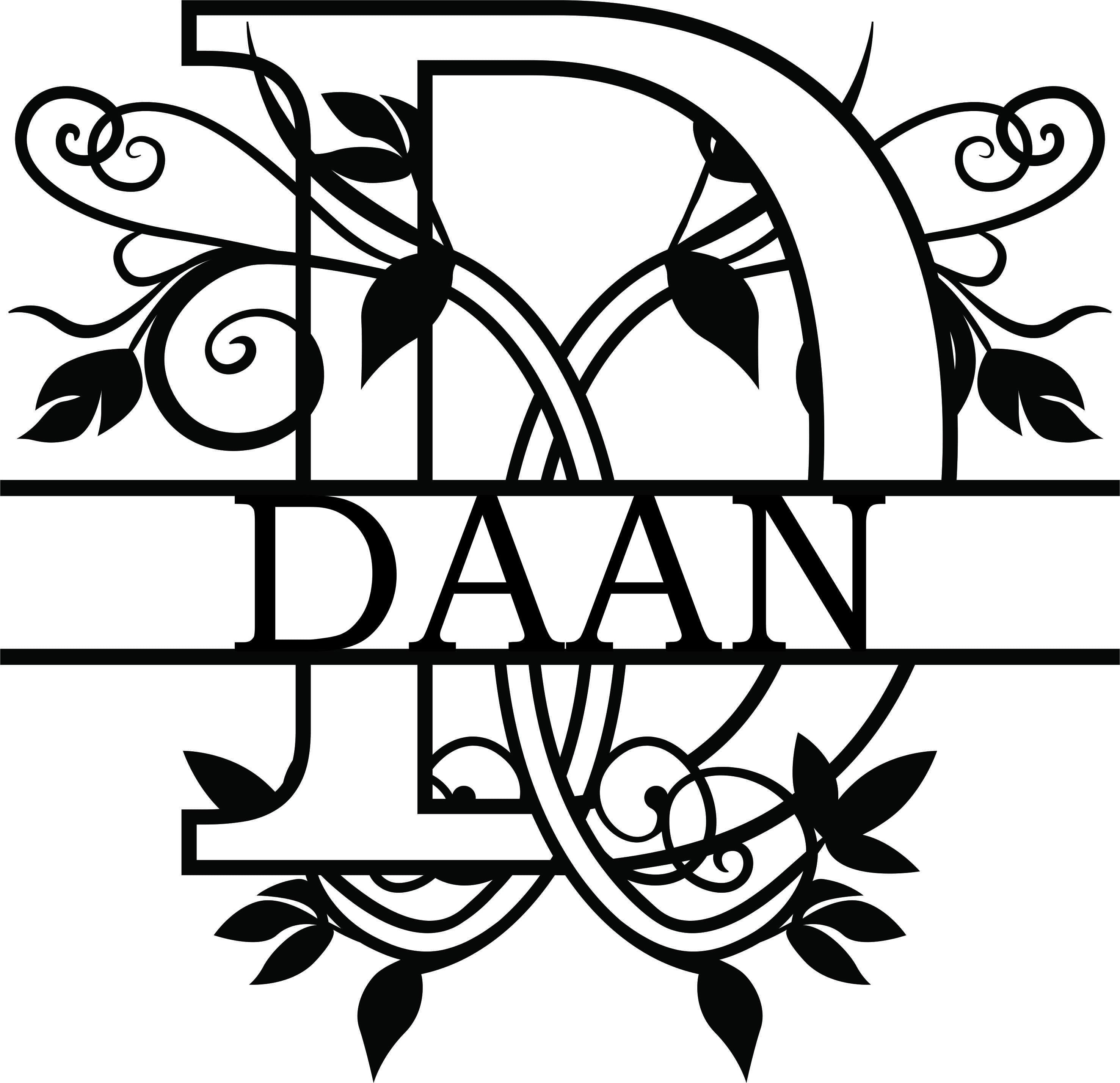 Wanddecoratie | Gepersonaliseerde letters A t/m Z - UniekAanJeMuur.nl