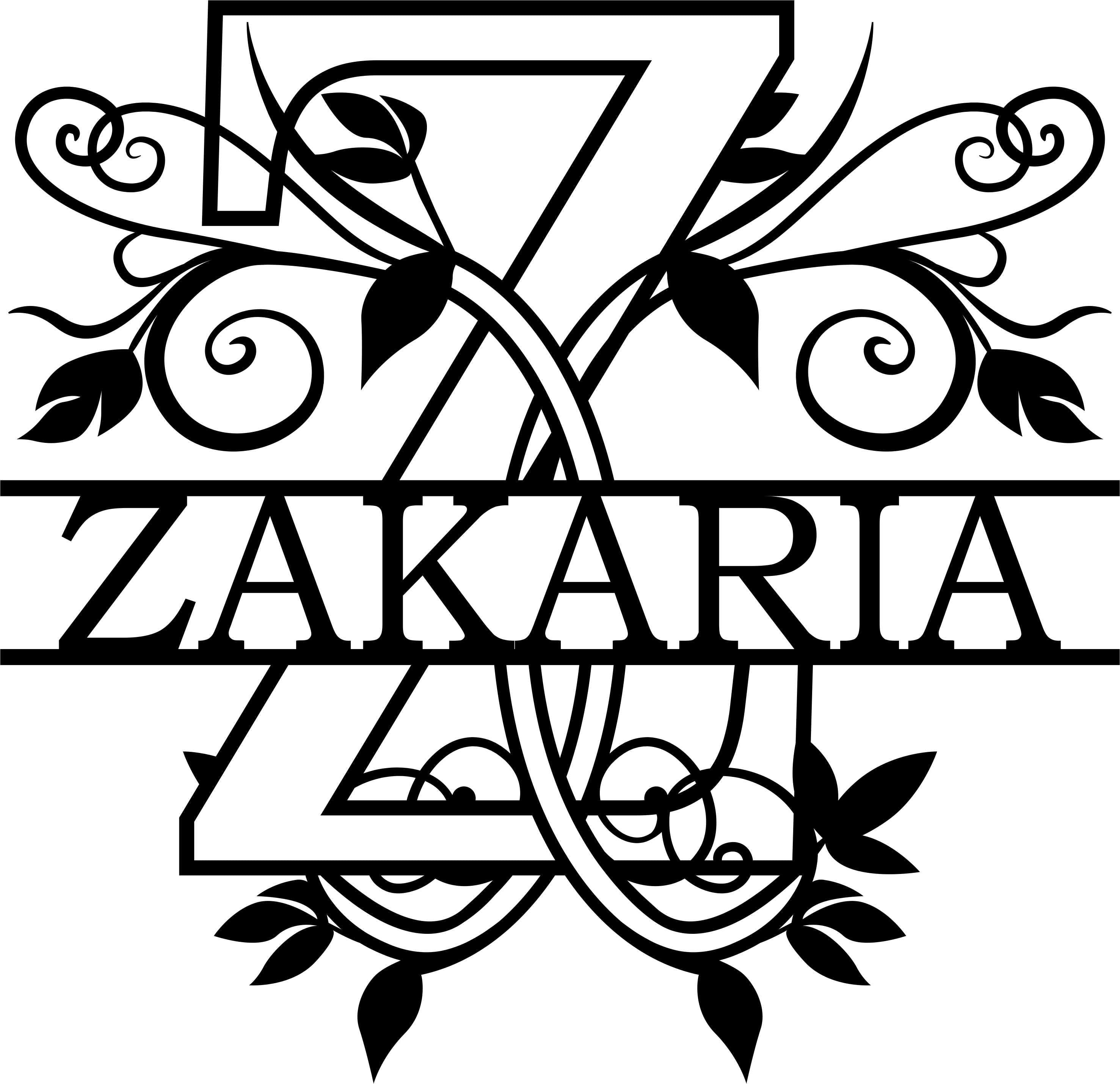 Wanddecoratie | Gepersonaliseerde letters A t/m Z - UniekAanJeMuur.nl