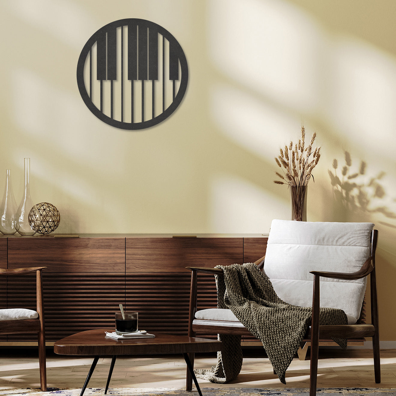 Wanddecoratie | Piano