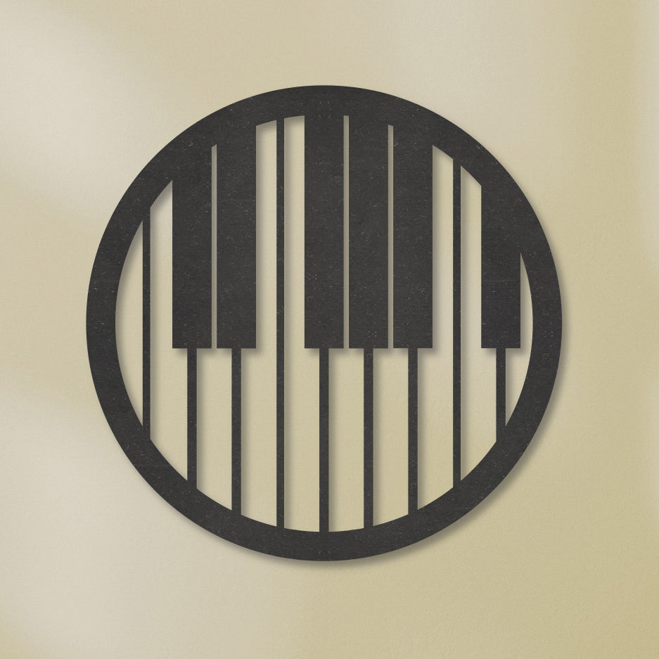 Wanddecoratie | Piano