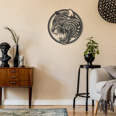 Wanddecoratie dieren | Tijger