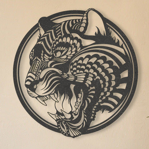 Wanddecoratie dieren | Tijger