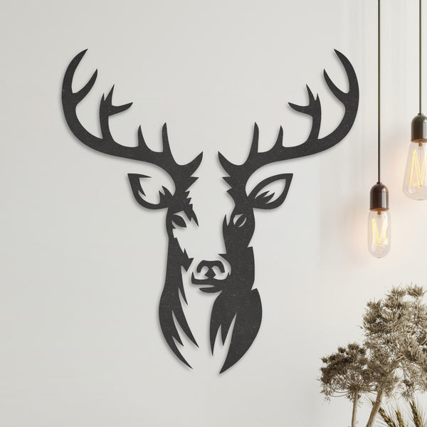 Wanddecoratie dieren | Hert 2-delig