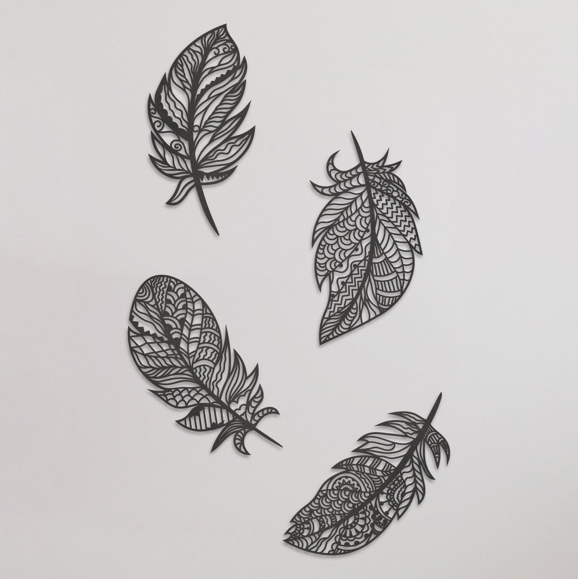 Wanddecoratie | Losse veren