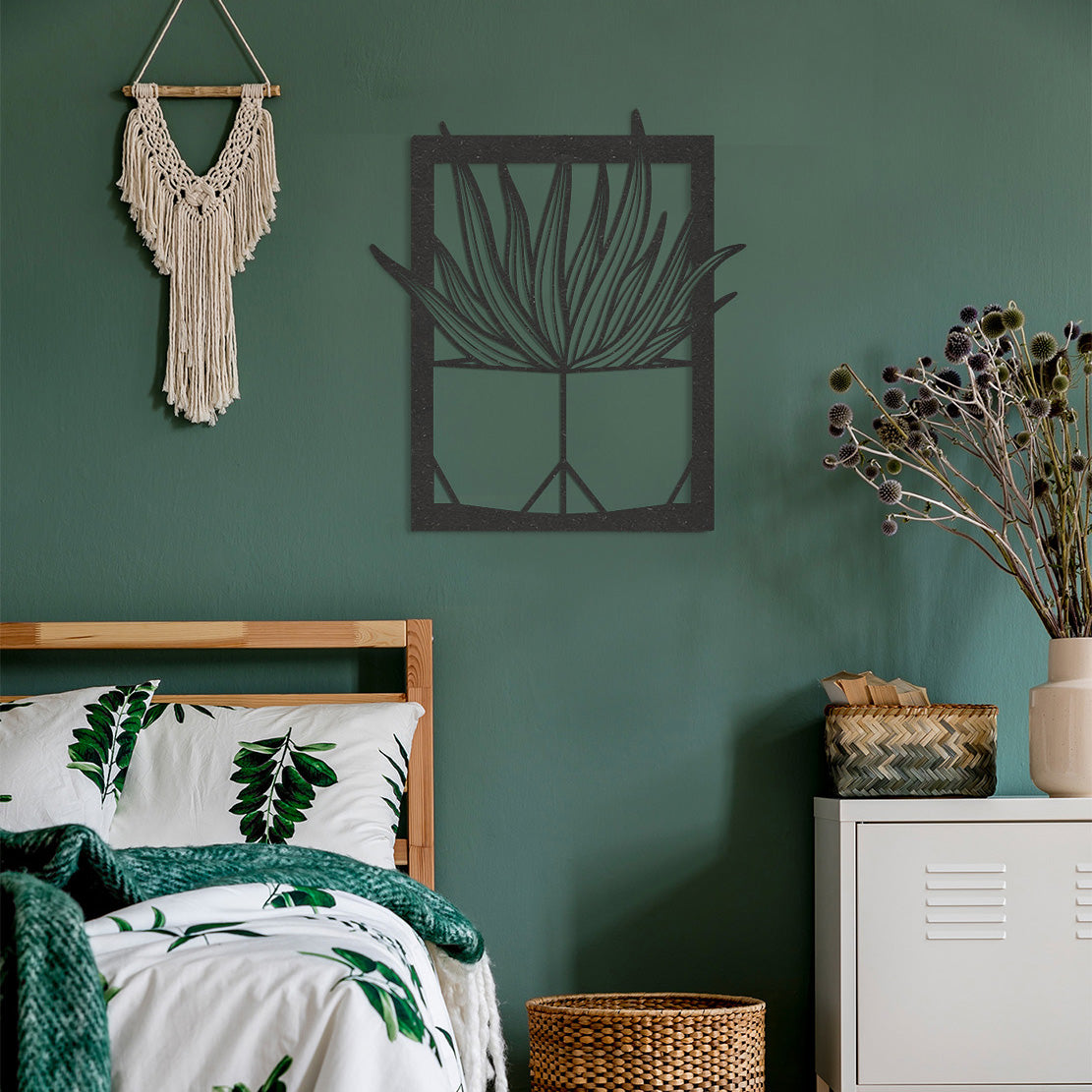 Wanddecoratie | plant in frame