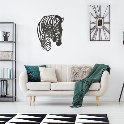 Wanddecoratie dieren | Zebra