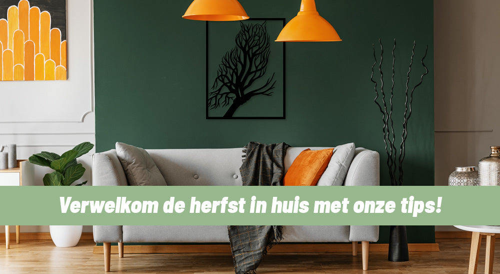 Zo creëer je een sfeervol herfst interieur